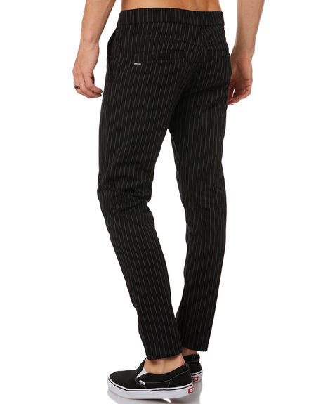 black pinstripe pants mens