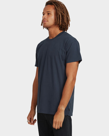 NAVY MENS CLOTHING BILLABONG T-SHIRTS + SINGLETS - UBYZT00162-NVY