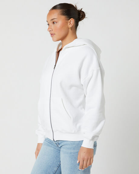 OFF WHITE WOMENS CLOTHING SWELL HOODIES - SWWW23154WHT