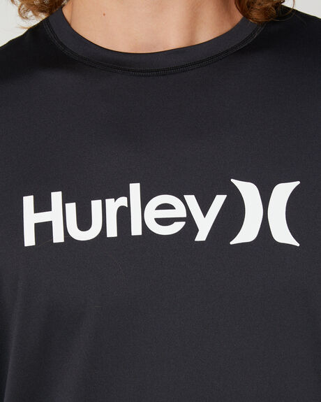 BLACK SURF MENS HURLEY RASHVESTS - HAML1000010
