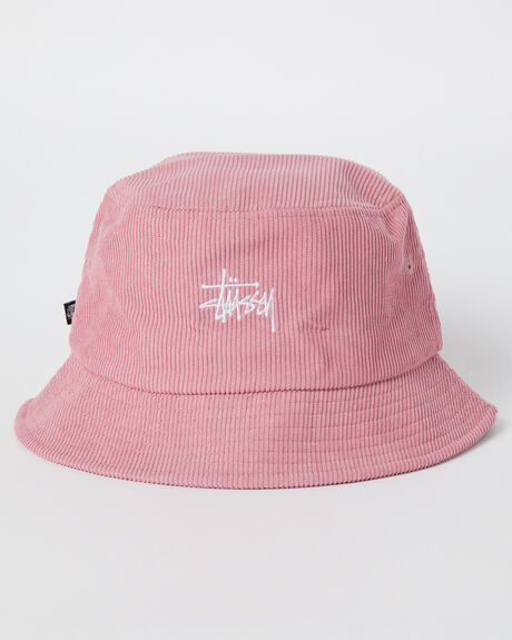 CANDY PINK WOMENS ACCESSORIES STUSSY HEADWEAR - ST706000CAN