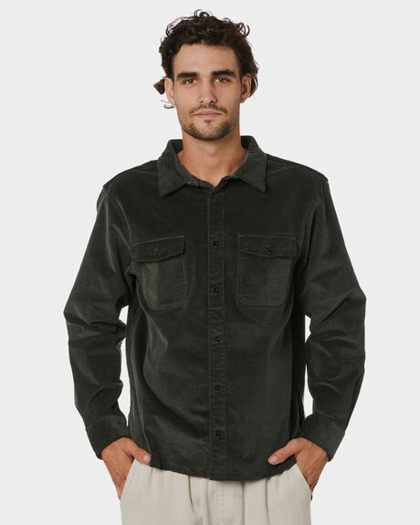CHARCOAL MENS CLOTHING TOWN AND COUNTRY SHIRTS - TC221SHM01CHRCL