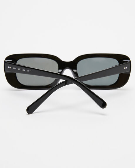BLACK WOMENS ACCESSORIES STATUS ANXIETY SUNGLASSES - SA9672