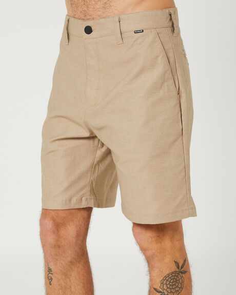 KHAKI MENS CLOTHING HURLEY SHORTS - MWS0006500H235