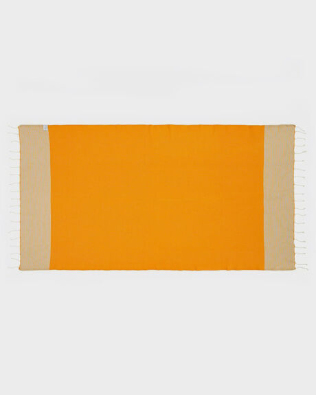 ORANGE WOMENS ACCESSORIES BLEM BEACH ACCESSORIES TOWELS - CLOCKWORKORGALLR