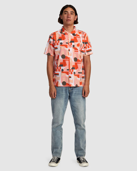 MULTI MENS CLOTHING RVCA SHIRTS - AVYWT00378-MUL