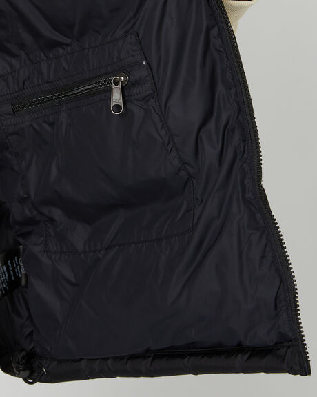 RECYCLED TNF BLACK MENS CLOTHING THE NORTH FACE JACKETS - NF0A3JQQLE4
