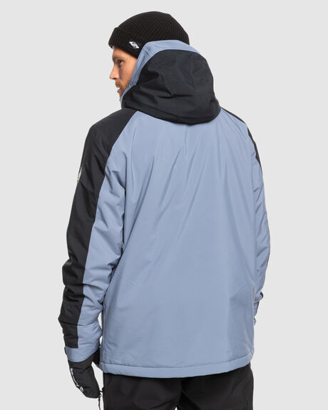 FLINT STONE SNOW MENS QUIKSILVER SNOW JACKET - EQYTJ03404-SNA0