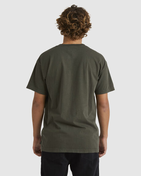 SEAWEED MENS CLOTHING BILLABONG T-SHIRTS + SINGLETS - UBYZT00686-SWD