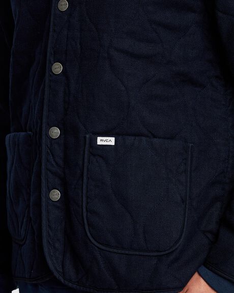 INDIGO MENS CLOTHING RVCA JACKETS - AVYJK00218-IND