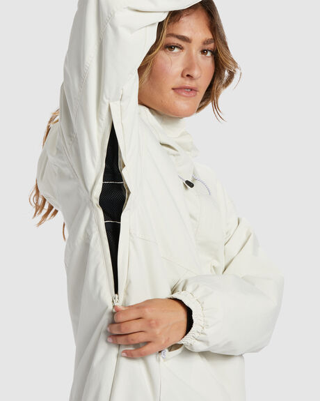 SILVER BIRCH SNOW WOMENS DC SHOES SNOW JACKET - ADJTJ03040-WEJ0