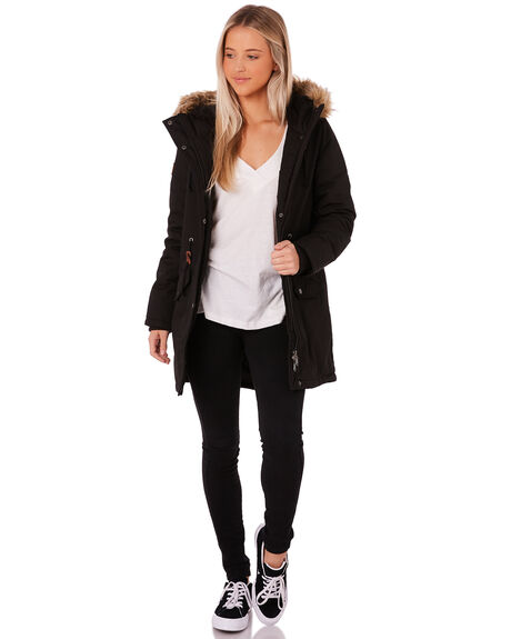 ALL BLACK WOMENS CLOTHING ELEMENT JACKETS - 276459AB1