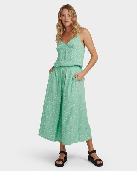 GREEN WOMENS CLOTHING BILLABONG FASHION TOPS - UBJWT00105-GRN