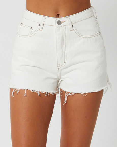 WHITE WOMENS CLOTHING RUSTY SHORTS - WKL0683-WHT