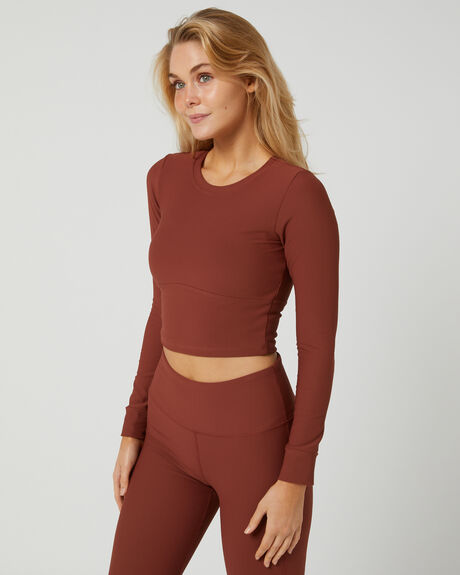 BRANDY WOMENS ACTIVEWEAR SWELL TOPS - S8223524BRDY