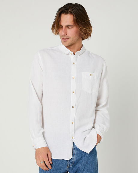 WHITE MENS CLOTHING ROLLAS SHIRTS - 16124B001