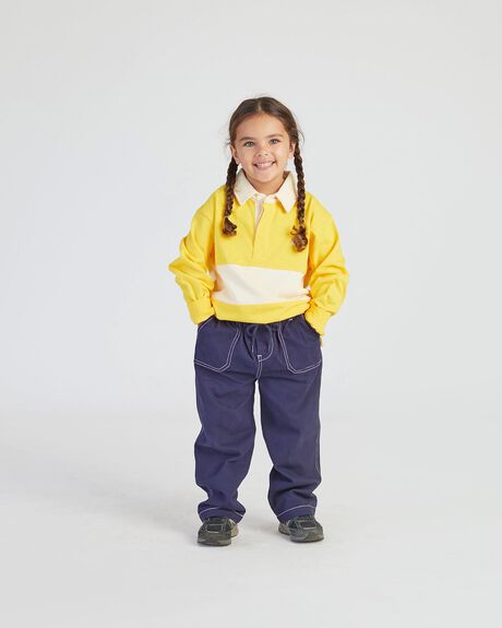 BLUE KIDS GIRLS SONNIE PANTS - KTRAW2301-NV-4