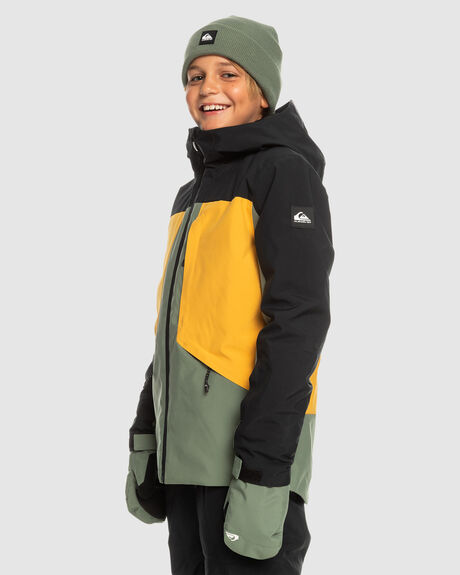 LAUREL WREATH SNOW KIDS QUIKSILVER SNOW JACKET - EQBTJ03176-GNB0