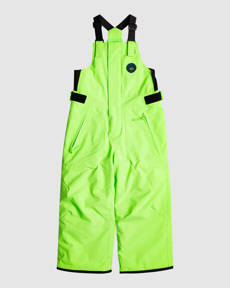 GREEN GECKO SNOW KIDS QUIKSILVER SNOW PANTS - EQKTP03009-GGY0