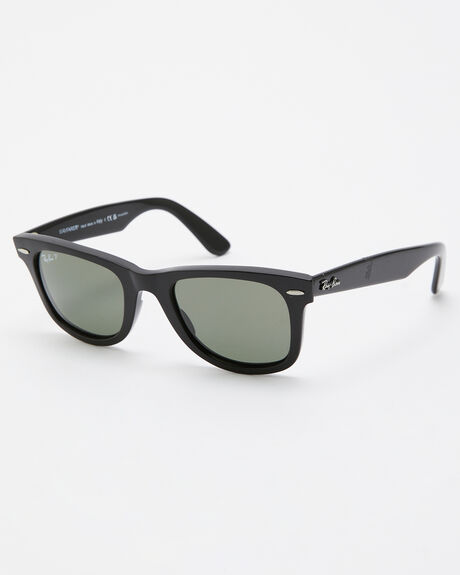 BLACK POLARIZED MENS ACCESSORIES RAY-BAN SUNGLASSES - 0RB21405090158