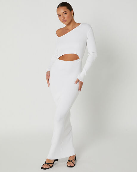 WHITE WOMENS CLOTHING SNDYS DRESSES - SFD740WHT