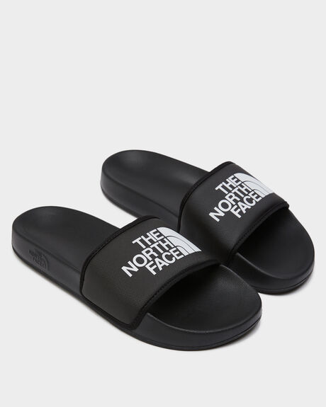 TNF BLACK MENS FOOTWEAR THE NORTH FACE SLIDES + THONGS - NF0A4T2RKY4