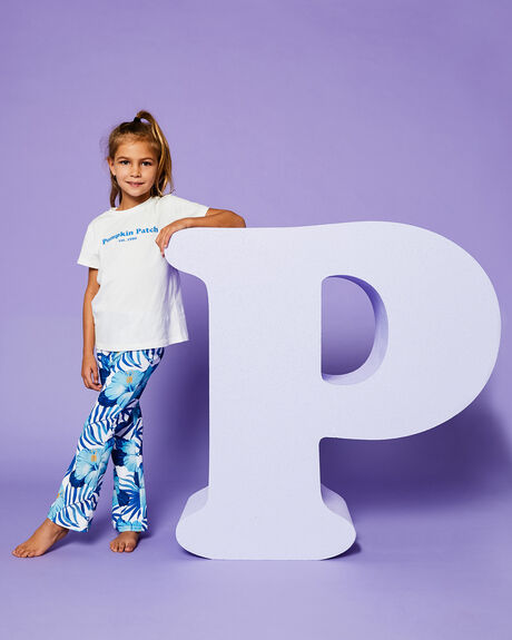 WHITE KIDS GIRLS PUMPKIN PATCH TOPS - 20TB8027TPPWHT