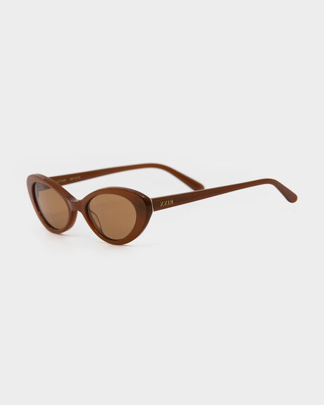 CHOCOLATE BROWN WOMENS ACCESSORIES RIXX EYEWEAR SUNGLASSES - RXTTE01