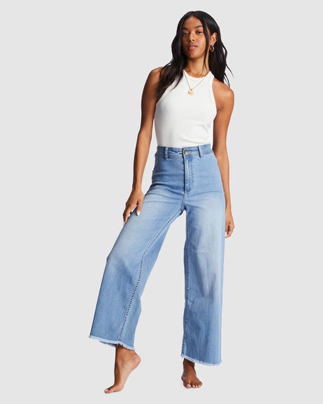 SURF SPRAY WOMENS CLOTHING BILLABONG JEANS - ABJDP00113-BFCW