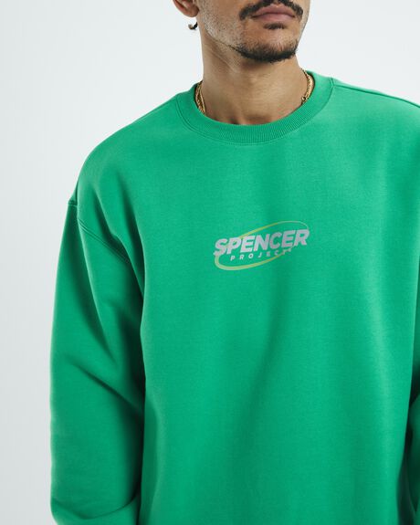CLOVER GREEN MENS CLOTHING SPENCER PROJECT JUMPERS - 51669600026