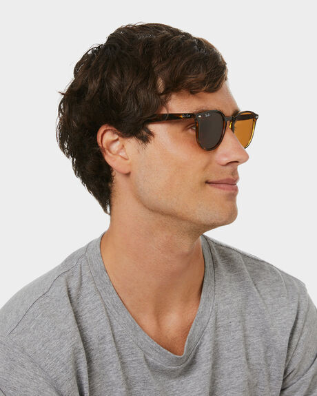 HAVANA DARK BROWN MENS ACCESSORIES RAY-BAN SUNGLASSES - 0RB425971073