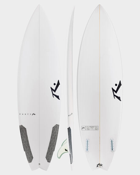 CLEAR BOARDSPORTS SURF RUSTY SURFBOARDS - TFINCLR
