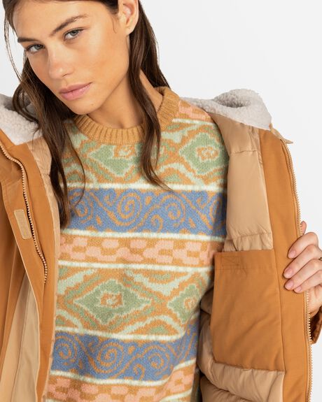 WET SAND WOMENS CLOTHING BILLABONG COATS + JACKETS - EBJJK00151-TKD0