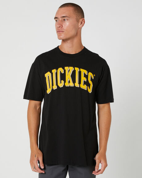 BLACK MENS CLOTHING DICKIES T-SHIRTS + SINGLETS - DM123-SS06BLACK