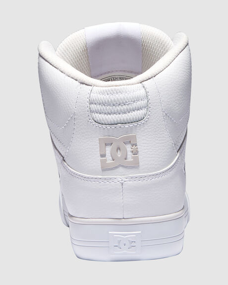 WHITE GREY MENS FOOTWEAR DC SHOES SNEAKERS - ADYS400043-WGY