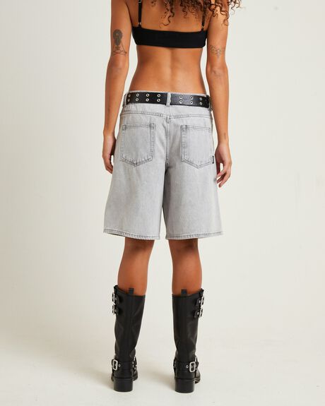 PEBBLE WOMENS CLOTHING INSIGHT SHORTS - INWS24340-BRN