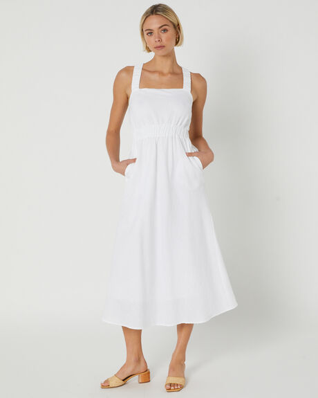 WHITE WOMENS CLOTHING MINKPINK DRESSES - MG2204775WHI
