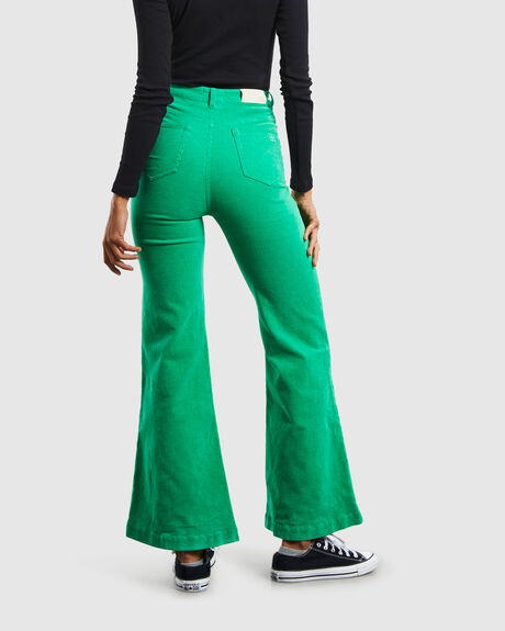 GREEN WOMENS CLOTHING INSIGHT JEANS - 46564700043