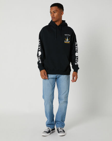 BLACK MENS CLOTHING SALTY CREW HOODIES - 20335015BLACK