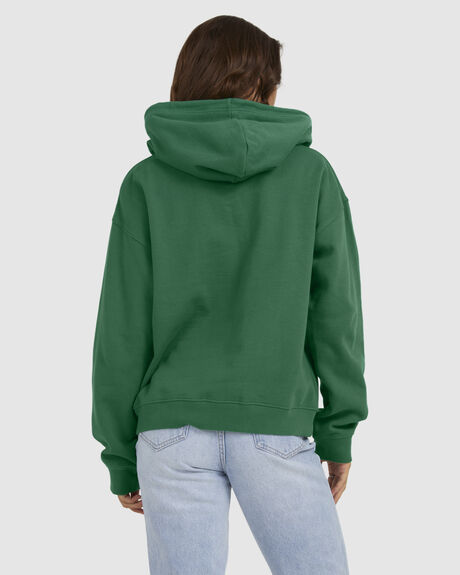 VERDENT GREEN WOMENS CLOTHING ROXY HOODIES - URJFT03190-GSJ0