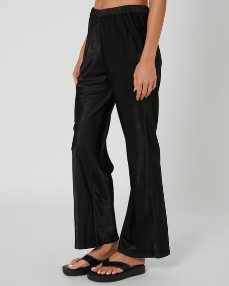 BLACK WOMENS CLOTHING THE HIDDEN WAY PANTS - H8232193BLK