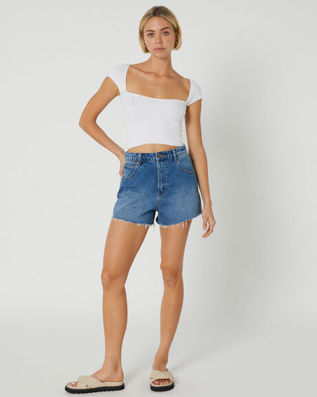 WHITE WOMENS CLOTHING ALL ABOUT EVE TOPS - 6420043WHT