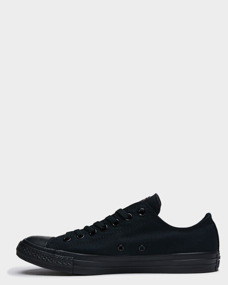 BLACK MONOCHROME MENS FOOTWEAR CONVERSE SNEAKERS - 15039BLKMO 