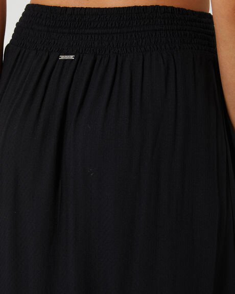 BLACK WOMENS CLOTHING VOLCOM SKIRTS - B1432077-BLK