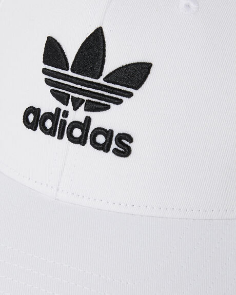 WHITE BLACK MENS ACCESSORIES ADIDAS HEADWEAR - FJ2544WHTBK