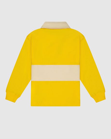 YELLOW KIDS BOYS SONNIE TOPS - KSHSS2335-LM-4