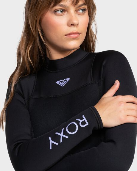 TRUE BLACK SURF WOMENS ROXY SPRINGSUITS - ERJW403068-KVJ0