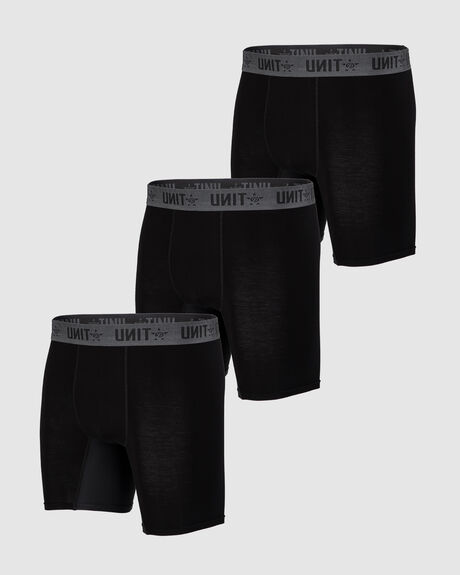 BLACK MENS ACCESSORIES UNIT SOCKS + UNDERWEAR - 212122002-BLK