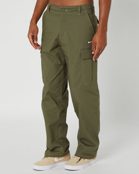 MEDIUM OLIVE MENS CLOTHING NIKE PANTS - FD0401-222