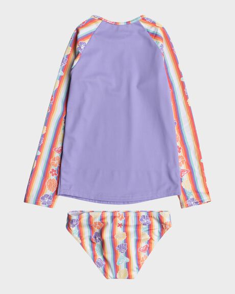 BRIGHT WHITE RA KIDS GIRLS ROXY SWIMWEAR - ERLWR03317-WBB6